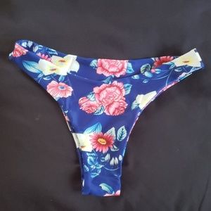Random Floral Low Rise Bikini